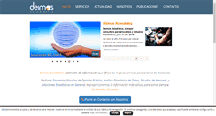 Desktop Screenshot of deimosestadistica.com