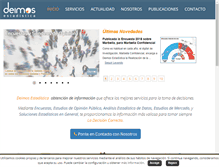 Tablet Screenshot of deimosestadistica.com